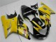 2001-2003 Suzuki GSXR 600/750 Motorcycle Fairings - Yellow Black