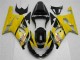 2001-2003 Suzuki GSXR 600/750 Motorcycle Fairings - Yellow Black