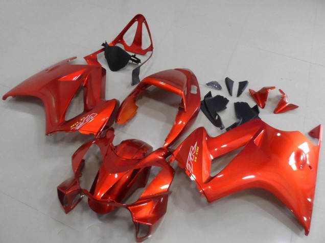 2002-2013 Honda VFR 800 Motorcycle Fairings - Orange