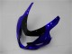 2004-2005 Suzuki GSXR 600/750 Motorcycle Fairings - Blue Glossy Black