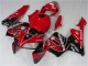 2005-2006 Honda CBR600RR Motorcycle Fairings Kit - Red Black