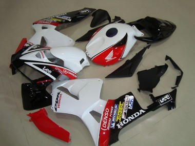 2005-2006 Honda CBR600RR Motorcycle Fairings - White Red Black Lee