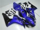 2006-2007 Honda CBR1000RR Motorcycle Fairing Kits - Blue Glossy Black