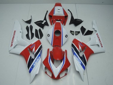 2006-2007 Honda CBR1000RR Motorcycle Fairings - White Red Blue Black HRC