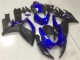 2006-2007 Suzuki GSXR 600/750 Motorcycle Fairings - Blue Matte Black