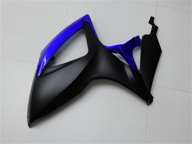 2006-2007 Suzuki GSXR 600/750 Motorcycle Fairings - Blue Matte Black