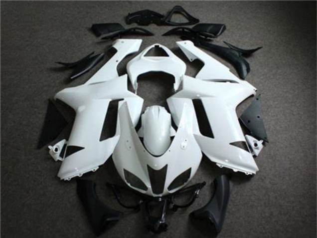 2007-2008 Kawasaki ZX6R Motorcycle Fairings - Unpainted