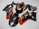2007-2008 Suzuki GSXR 1000 Motorcycle Fairing - Orange Black