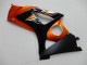 2007-2008 Suzuki GSXR 1000 Motorcycle Fairing - Orange Black