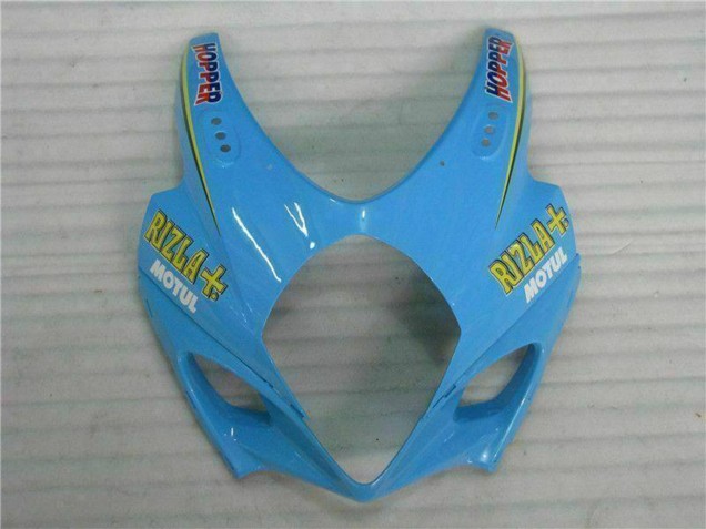 2007-2008 Suzuki GSXR 1000 Motorcycle Fairing Kits - Blue Gold Black Rizla