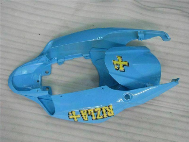 2007-2008 Suzuki GSXR 1000 Motorcycle Fairing Kits - Blue Gold Black Rizla