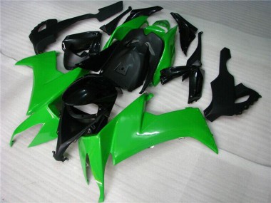 2008-2010 Kawasaki ZX10R Motorcycle Fairing Kits - Green Black