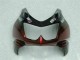 2008-2012 Kawasaki EX250 Motorcycle Fairings - Glossy Black Maroon Red