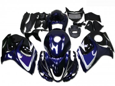 2008-2020 Suzuki GSXR 1300 Hayabusa Motorcycle Fairings - Glossy Black Blue White
