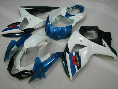 2009-2016 Suzuki GSXR 1000 Abs Fairings Kits - White Blue Black