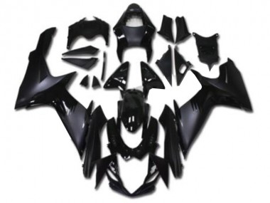 2011-2024 Suzuki GSXR 600/750 Motorcycle Fairings - Glossy Black Matte Black