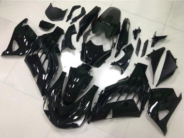 2012-2024 Kawasaki ZX14R ZZR1400 Motorcycle Fairings - Glossy Black