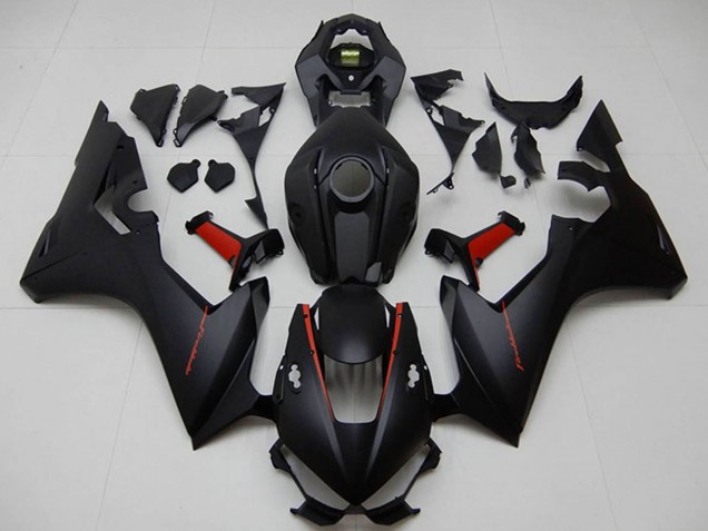 2017-2023 Honda CBR1000RR Motorcycle Fairing - Matte Black Red