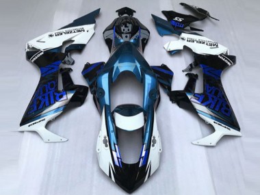 2017-2023 Honda CBR1000RR Motorcycle Fairing - White Blue Glossy Black