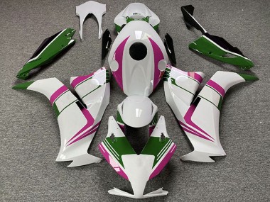 2012-2016 Honda CBR1000RR Motorcycle Fairings - White Pink Green Black