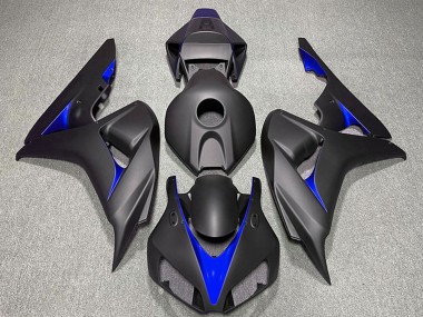 2006-2007 Honda CBR1000RR Motorcycle Fairings - Matte Black Blue