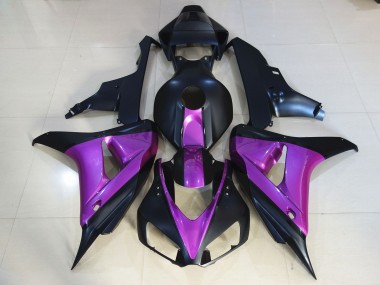 2006-2007 Honda CBR1000RR Motorcycle Fairings - Purple Matte Dark Blue