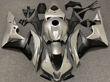 2006-2007 Honda CBR1000RR Motorcycle Fairings - Silver Matte Black