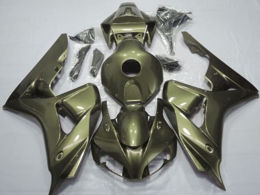 2006-2007 Honda CBR1000RR Motorcycle Fairings - Olive Green