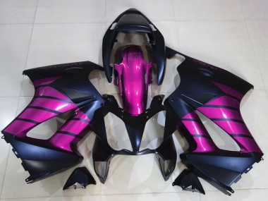 2002-2013 Honda VFR 800 Motorcycle Fairings - Purple Matte Blue Matte Black