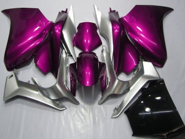 2010-2014 Honda VFR 1200 Motorcycle Fairings - Silver Pink