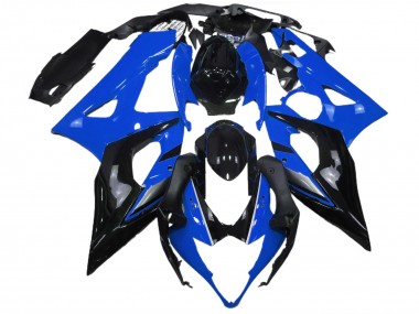 2005-2006 Suzuki GSXR 1000 Motorcycle Fairing - Blue Glossy Black