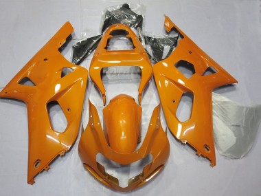 2001-2003 Suzuki GSXR 600 / GSXR 750 Motorcycle Fairings - Sunrise Orange