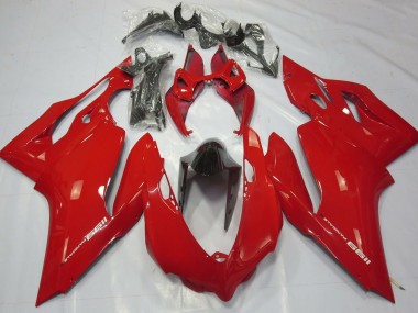 2011-2014 Ducati 1199 Motorcycle Fairings - Red
