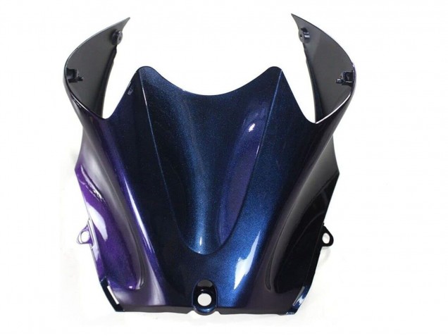 2006-2011 Kawasaki ZX14R ZZR1400 Motorcycle Fairings - Chameleon Blue Purple