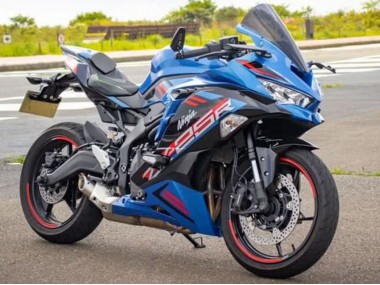 2019-2025 Kawasaki ZX25R ZX-25R Motorcycle Fairings - Blue Red Grey