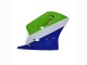 1989-1990 Kawasaki ZXR250 Motorcycle Fairings - Green White Blue