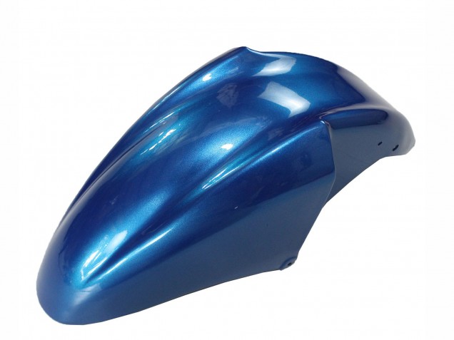 1998-2003 Kawasaki ZZR600 Motorcycle Fairings - Blue Silver Black