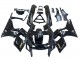 1998-2003 Kawasaki ZZR600 Motorcycle Fairings - Glossy Black Gold Ninja