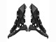2022-2025 Kawasaki Versys 650 Motorcycle Fairings - Matte Black
