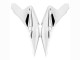 2022-2025 Kawasaki Versys 650 Motorcycle Fairings - Glossy Black White