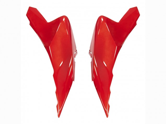 2022-2025 Kawasaki Versys 650 Motorcycle Fairings - Red Black