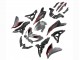 2022-2025 Kawasaki Versys 650 Motorcycle Fairings - Grey Red Black