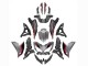 2022-2025 Kawasaki Versys 650 Motorcycle Fairings - Grey Red Black