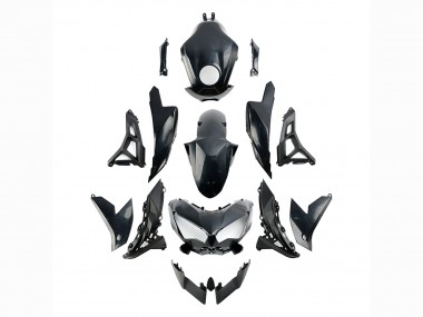 2022-2025 Kawasaki Versys 650 Motorcycle Fairings - Glossy Black