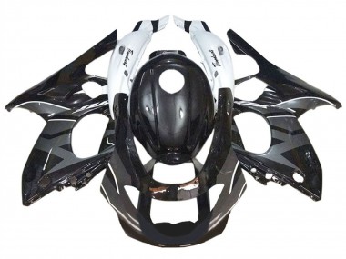 1996-2007 Yamaha YZF600R Thundercat Motorcycle Fairings - Glossy Black Grey White