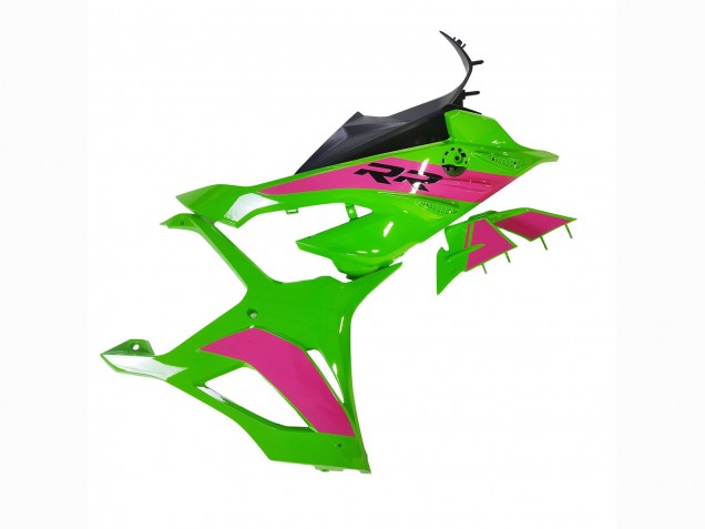 2023-2024 BMW S1000RR Motorcycle Fairings - Pink Green Black