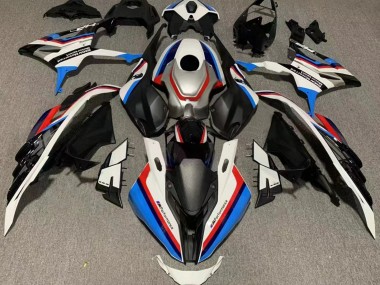 2023-2024 BMW S1000RR Motorcycle Fairings - White Black Red Blue
