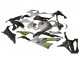 2023-2024 BMW S1000RR Motorcycle Fairings - Silver Yellow Carbon Fiber