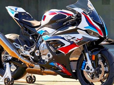 2019-2022 BMW S1000RR Motorcycle Fairing - Black White Blue Red