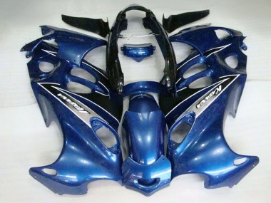 2004-2006 Suzuki GSX600F/GSX750F Motorcycle Fairings - Glossy Blue Katana